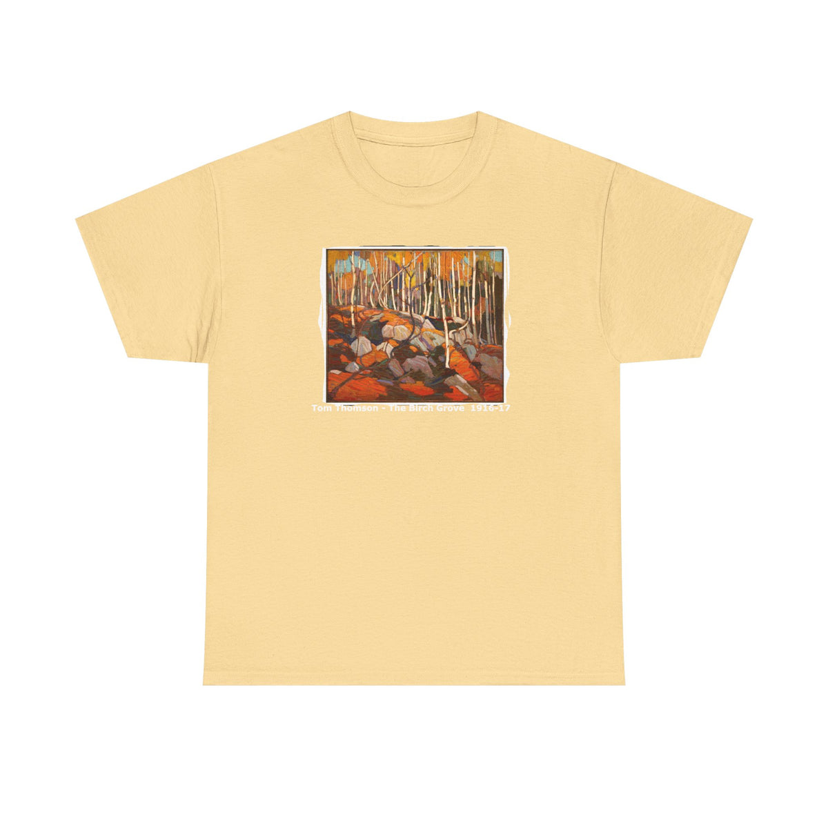 The Birchgrove by Tom Thomson. 1917 on 100% medium-weight cotton — durable with year-round comfort