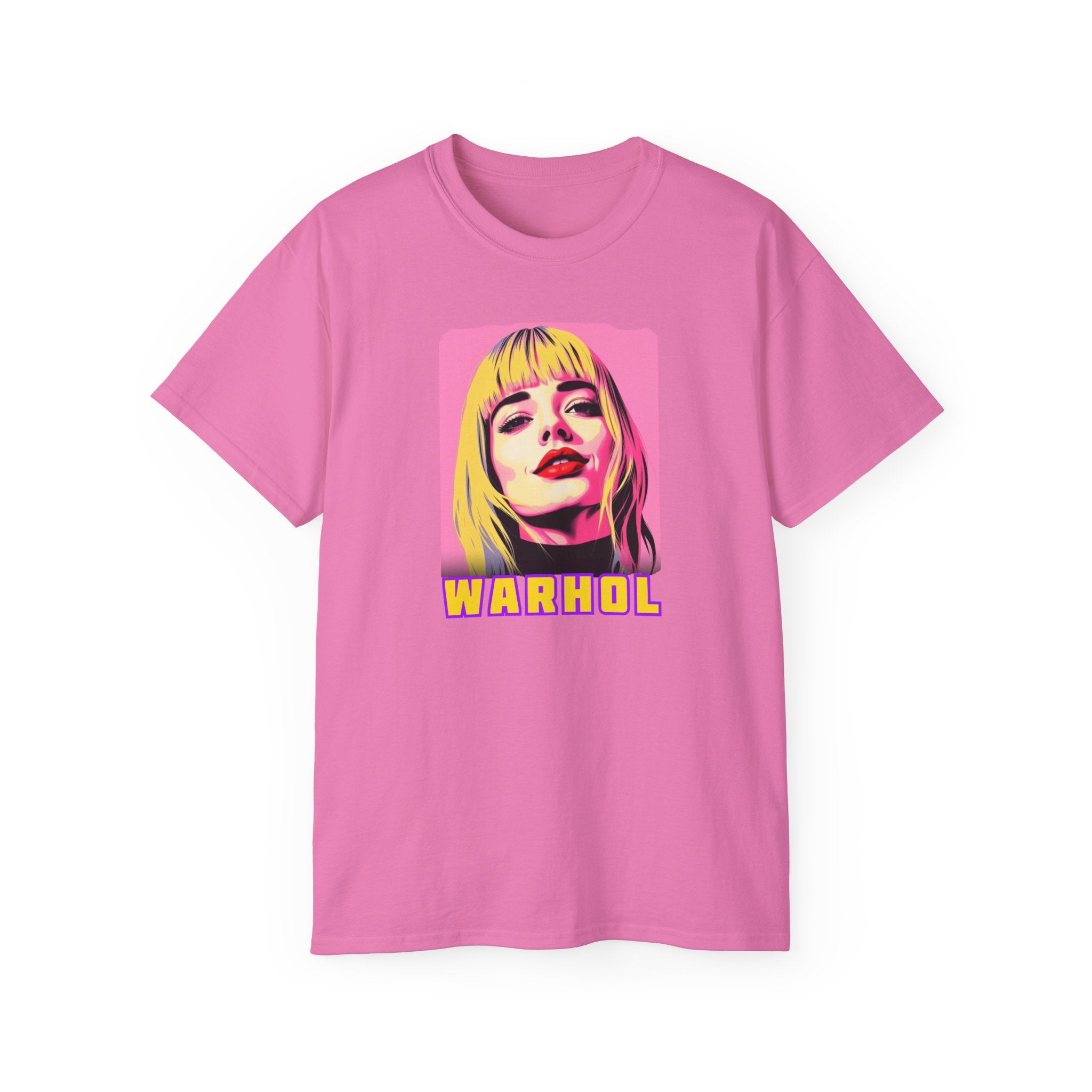"ANDY goes POP" Art print on Unisex soft style Tee with environmentally-friendly thicker cotton with vintage feel