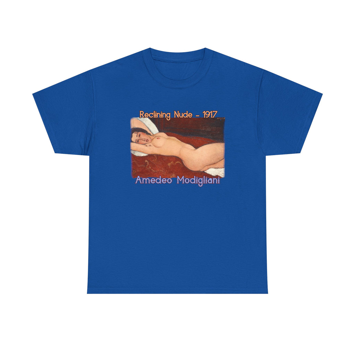 Amedeo Modigliani "Nude" Art print on 100% cotton T shirt