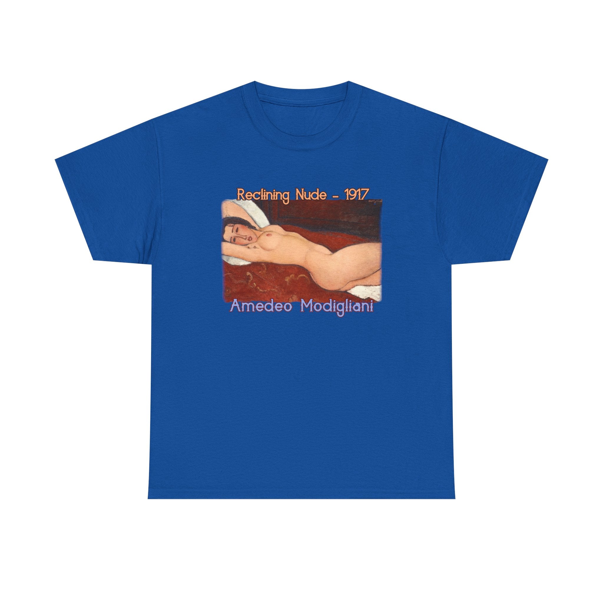 Amedeo Modigliani "Nude" Art print on 100% cotton T shirt