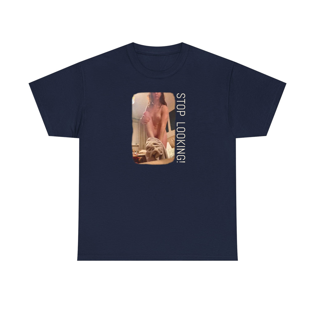 The Undresser. Art print on heavy cotton blah blah T shirt thingamy