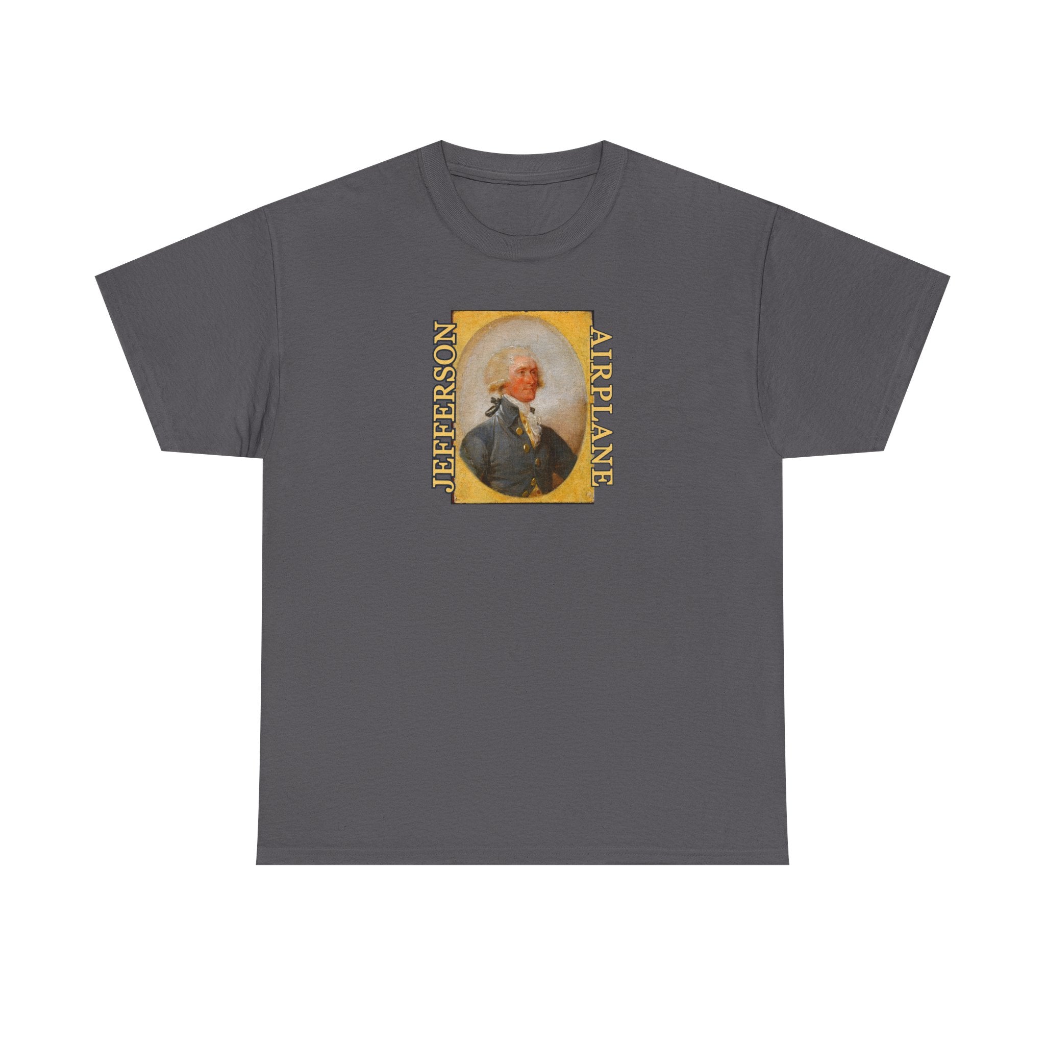 Jefferson Airplane July 4th T shirt on 100% medium weight cotton.