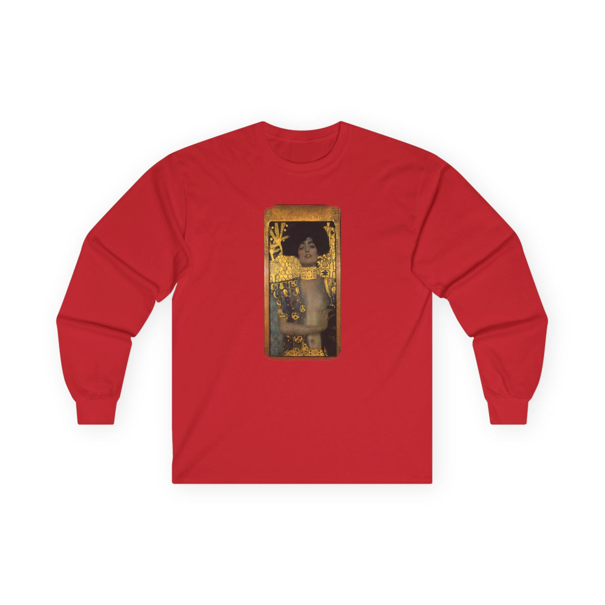 Gustave Klimt Art print on thick feel cotton Long Sleeve Tshirt