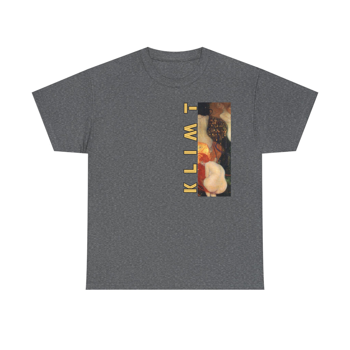 Klimt 'Goldfish' Art print on medium weight 100% cotton T shirt