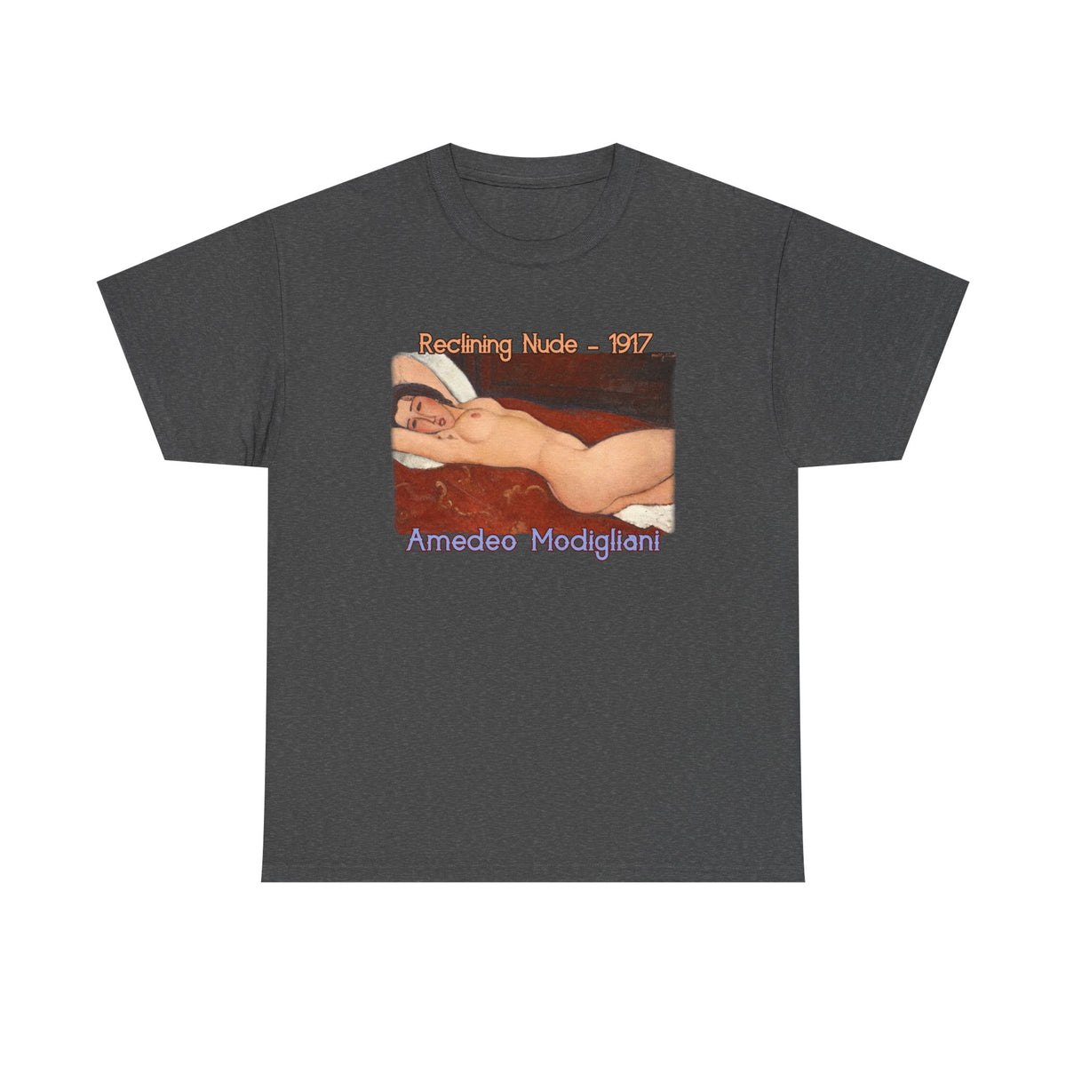 Amedeo Modigliani "Nude" Art print on 100% cotton T shirt