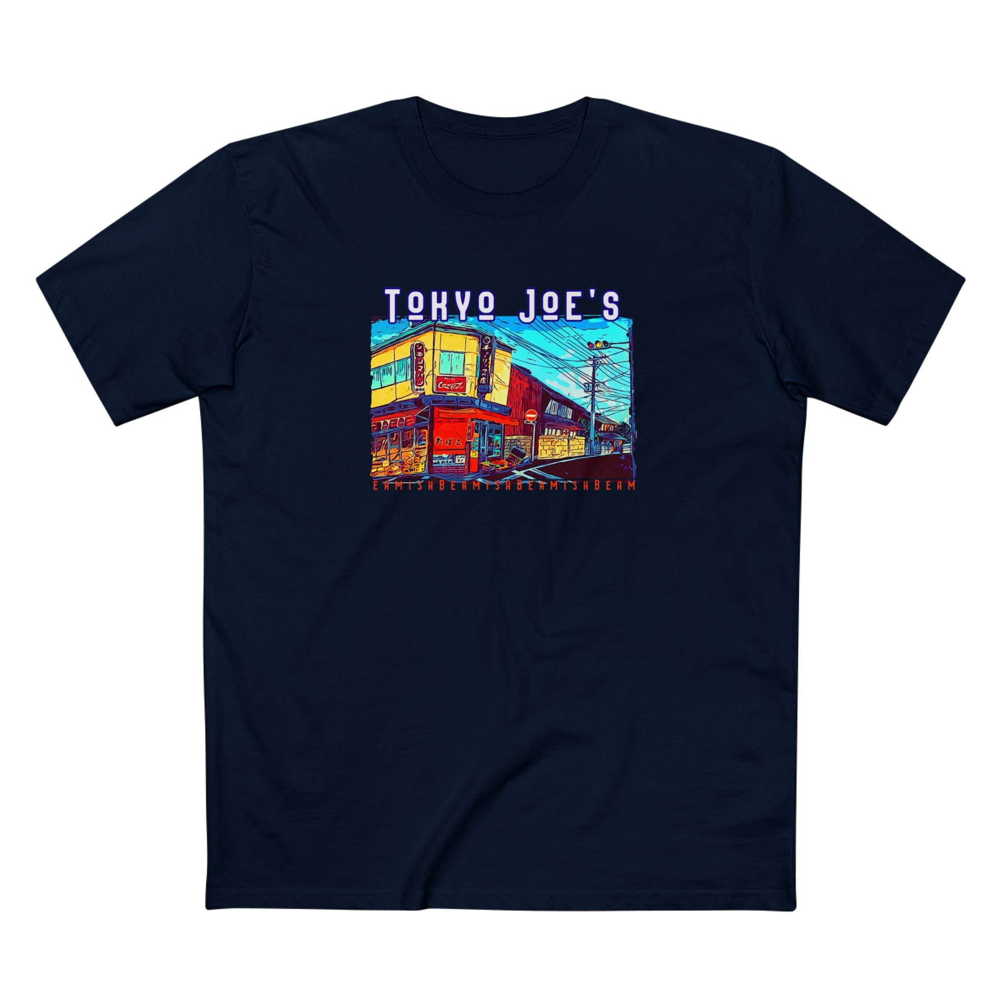 Regular fit Cotton T shirt with Tokyo Joe's design.