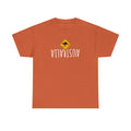 Australian Kangaroo Art Print on100% Heavy Cotton T Shirt with upside down text