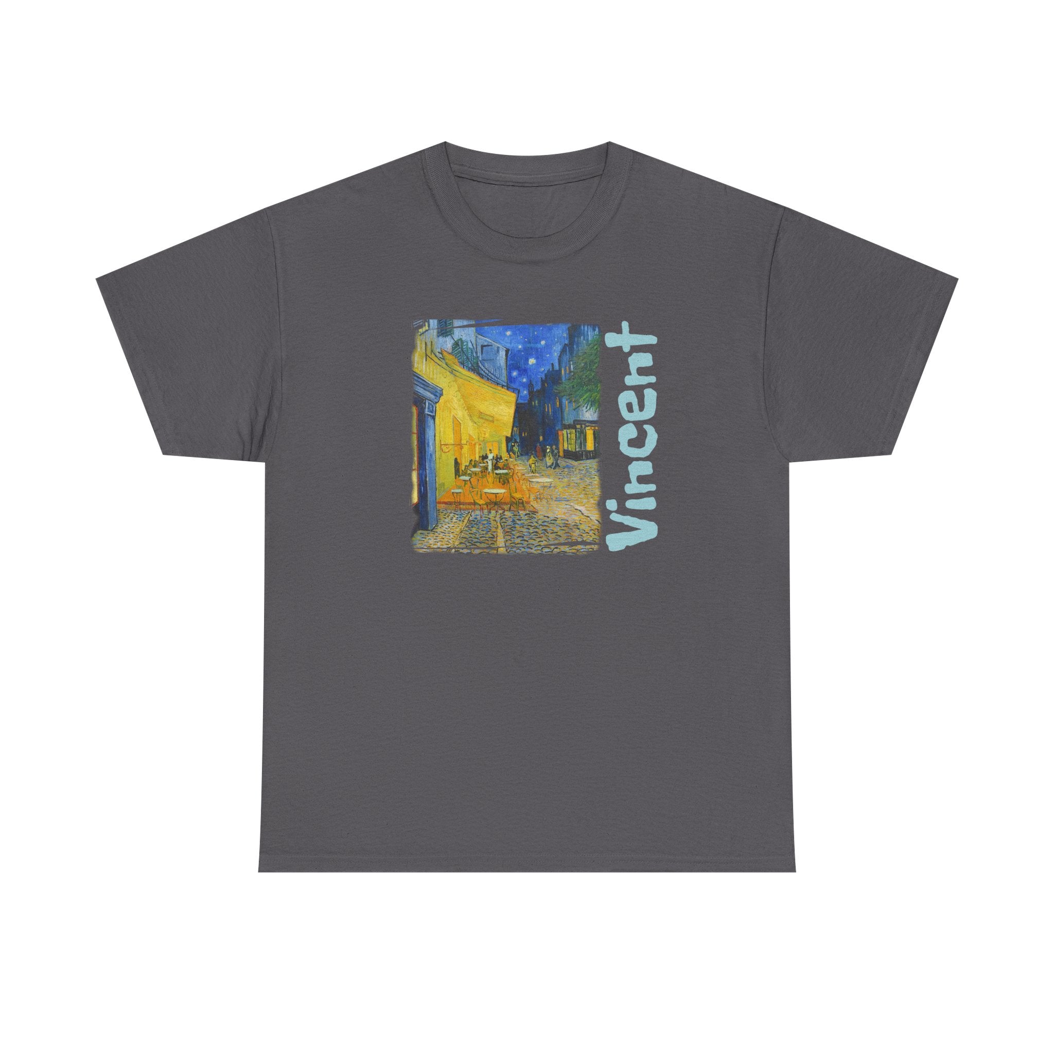 Van Gogh "Vincent" Night Café Tee — Art Print T-Shirt