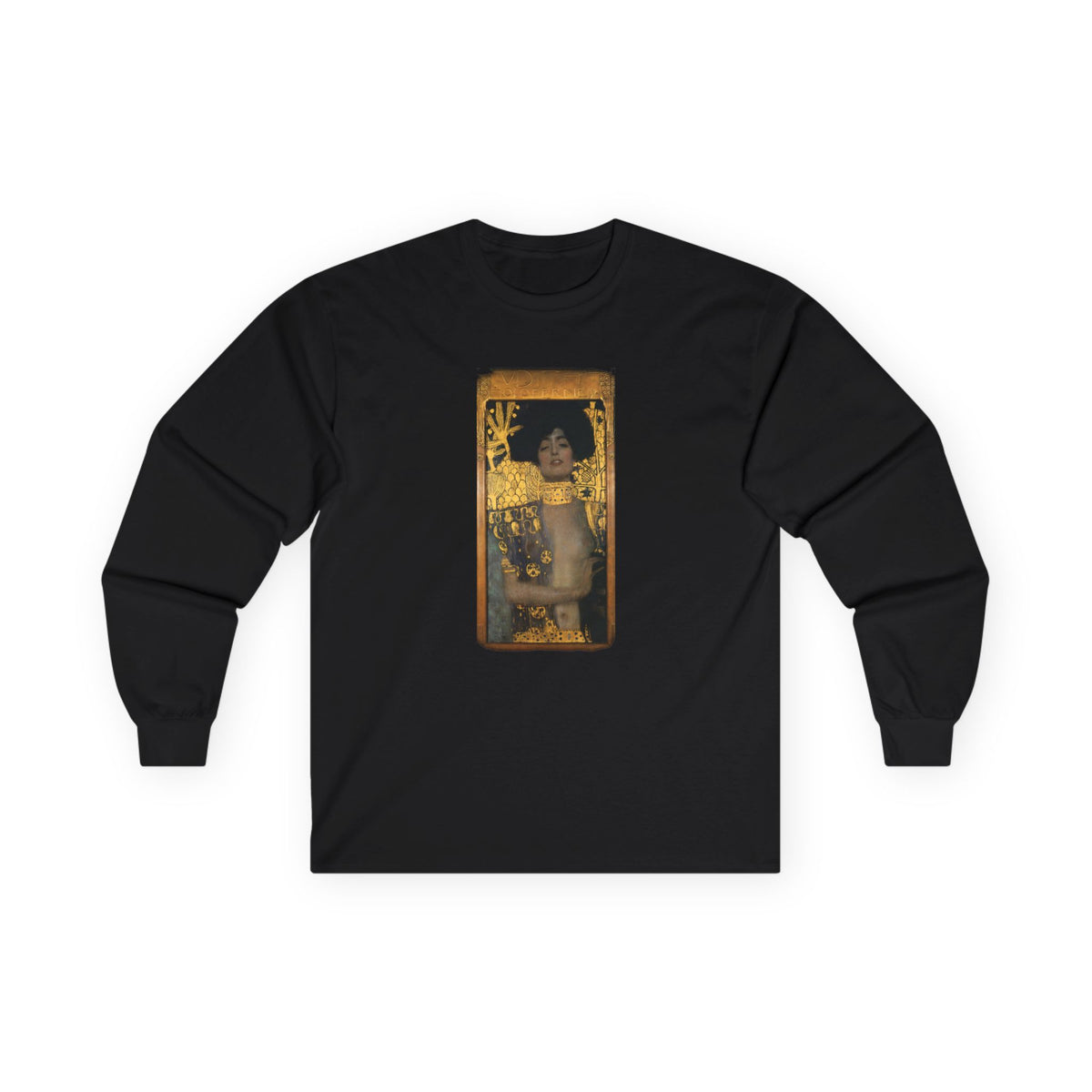 Gustave Klimt Art print on thick feel cotton Long Sleeve Tshirt