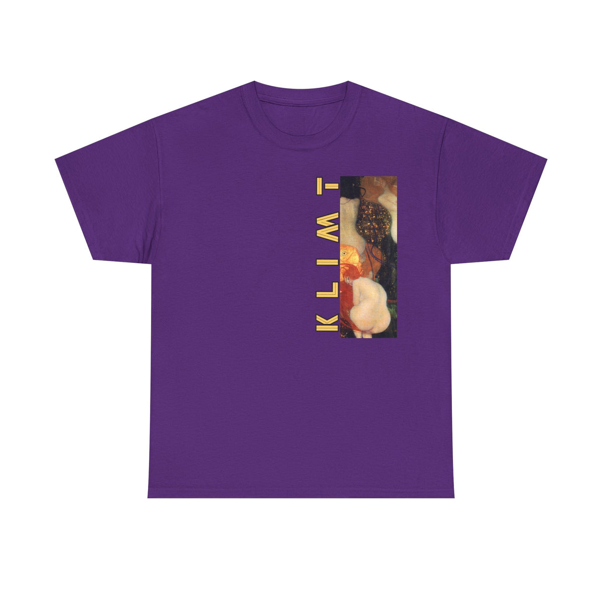 Klimt 'Goldfish' Art print on medium weight 100% cotton T shirt
