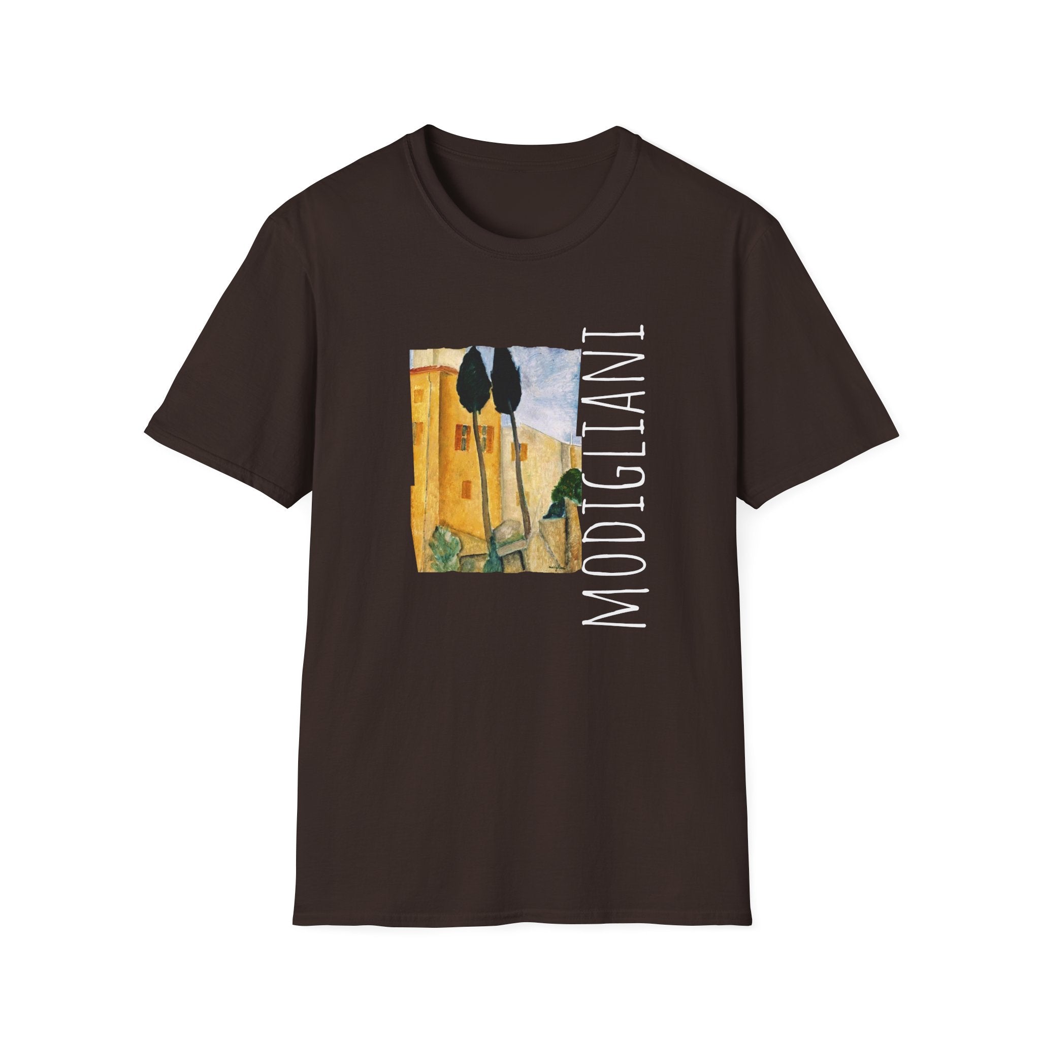Unisex soft style Tshirt with Modigliani Art print