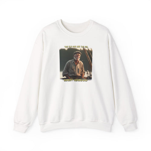 "Ernest Hemingway – Vintage Portrait Art Print Crewneck Sweatshirt"