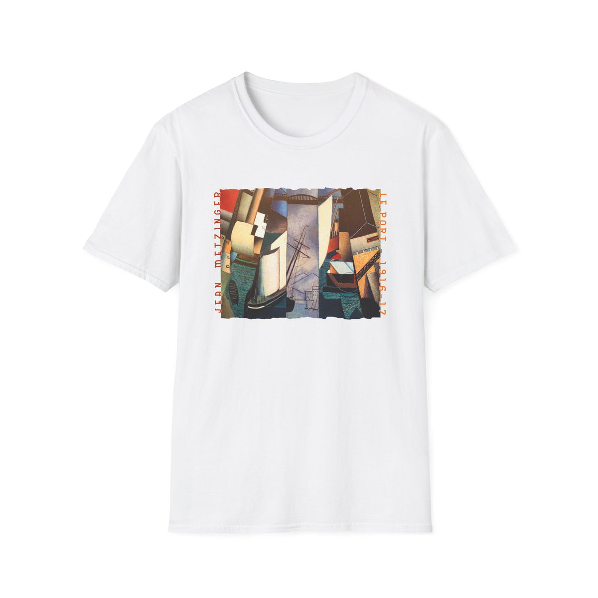 "Le Port" Art print  by Jean Metzinger. on 100% cotton unisex T shirt