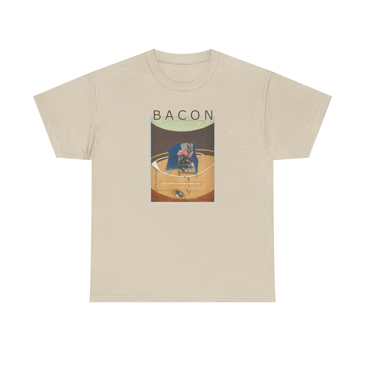 T-shirt en coton imprimé œuvre de Francis Bacon—