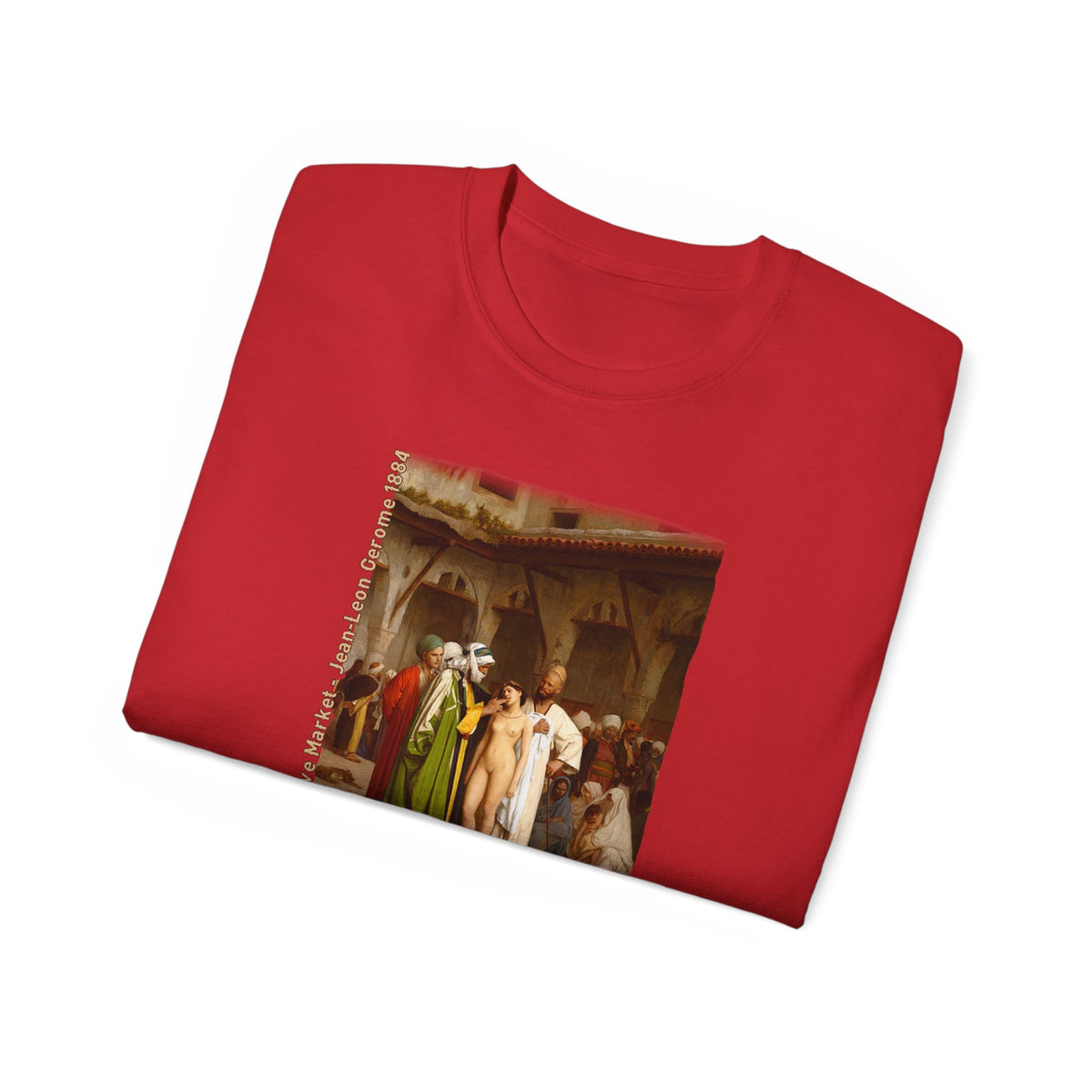 The Slave Market. Art print on unisex cotton T shirt etc etc...